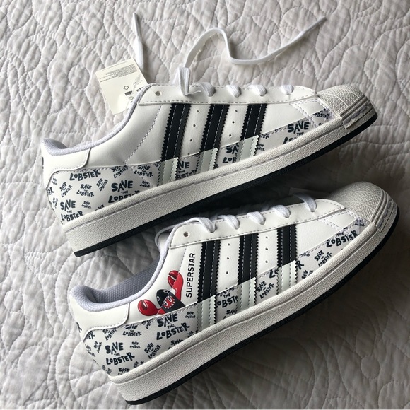 Adidas Originals Superstar x Philip Colbert Save the Lobster’ sneakers 🦞 - Picture 9 of 16